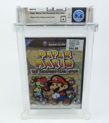 Nintendo Gamecube *Paper Mario: The Thousand-Year Door* Sealed WATA 9.6 A no VGA