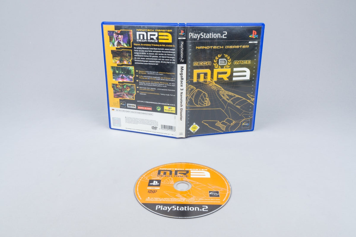 Playstation 2 *Megarace 3 Nanotech Disaster* PS2 OVP ohne Anleitung
