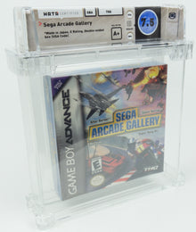 Game Boy Advance *Sega Arcade Gallery* WATA 7.5 A+ no VGA