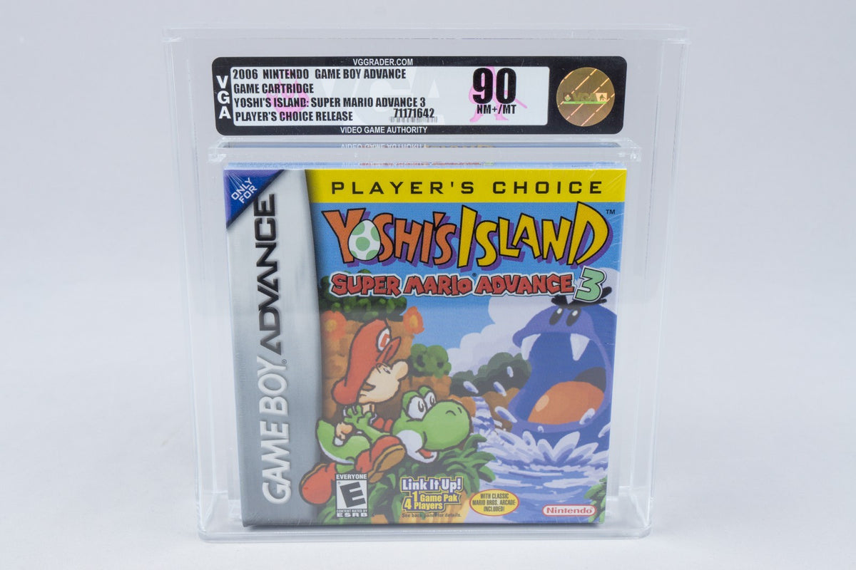 Game Boy Advance *Yoshi's Island: Super Mario Advance 3* GBA Sealed VGA 90