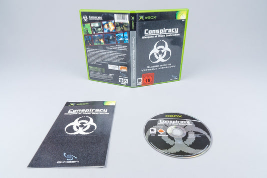 Xbox  Classic *Conspiracy: Weapons of Mass Destruction* OVP mit Anleitung USK 18