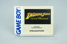Nintendo Game Boy *Indiana Jones und der letzte Kreuzzug* CIB OVP JN-FRG-2