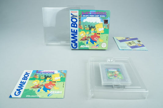 Nintendo Game Boy *Bart Simpson's Escape From Camp Deadly* CIB OVP TS-NOE