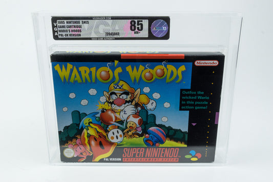 Super Nintendo *Wario's Woods* SNES Neu / New VGA 85 NM+