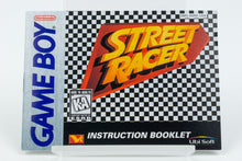 Nintendo Game Boy *Street Racer* OVP CiB Anleitung Poster ASRE-USA