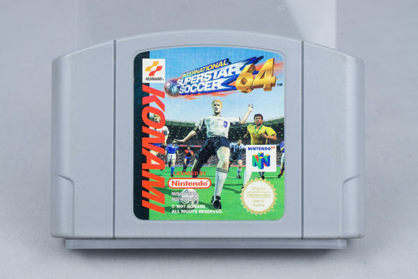 International Superstar Soccer 64 Nintendo 64 N64 Modul PAL