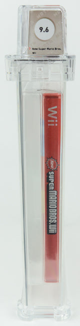 Nintendo Wii *New Super Mario Bros. Wii* Sealed WATA 9.6 A+ no VGA Foil First