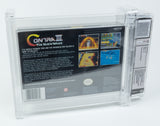 Super Nintendo *Contra III: The Alien Wars* SNES Sealed WATA 9.2 A+ no VGA
