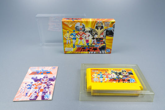 Famicom *Choujin Sentai Jetman* FC OVP mit Anleitung NTSC-J