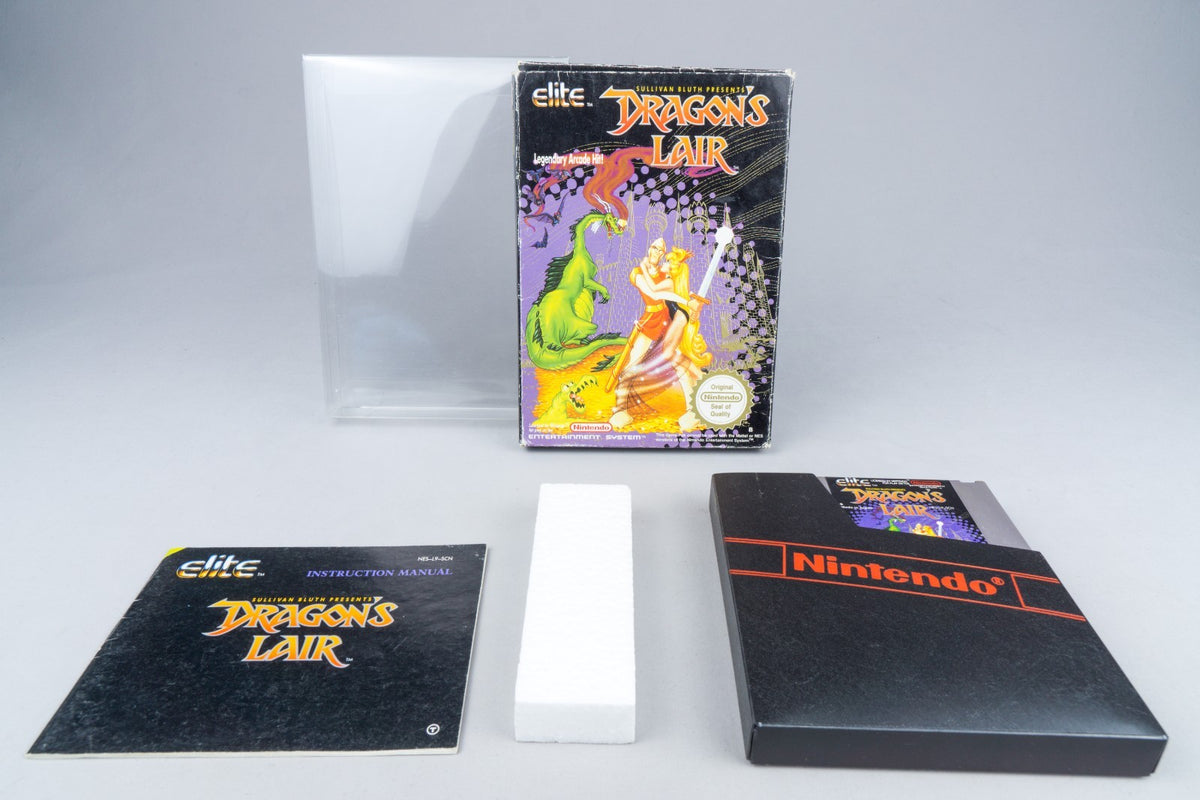Nintendo NES *Dragon's Lair* OVP CIB PAL B L9-SCN +