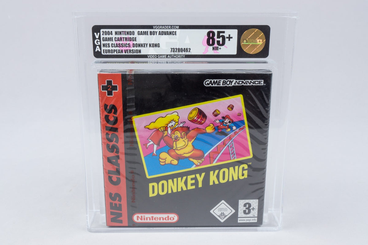 Game Boy Advance *NES Classics: Donkey Kong* GBA Neu / Sealed VGA 85+ Near Mint+