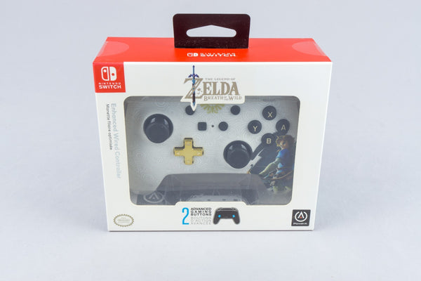 Nintendo Switch *PowerA Enhanced Kabelgebundener Controller - Link BotW* Neu