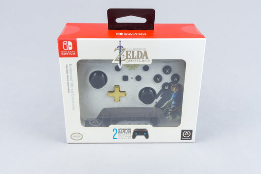 Nintendo Switch *PowerA Enhanced Kabelgebundener Controller - Link BotW* Neu