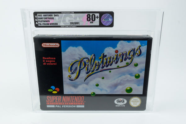 Super Nintendo *Pilotwings* SNES Neu / New VGA 80+ NM Italian Version