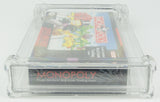 Super Nintendo *Monopoly* SNES Sealed WATA 8.0 A+ no VGA POP 5