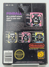 Nintendo NES *Pinball* CIB Hangtab 5-Screw No NES TM NTSC USA