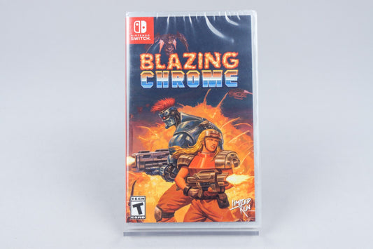 Nintendo Switch *Blazing Chrome* Neu / New Limited Run #048