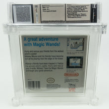 Nintendo Game Boy *Mickey Mouse: Magic Wands!* New / Sealed WATA 9.4 A++ no VGA