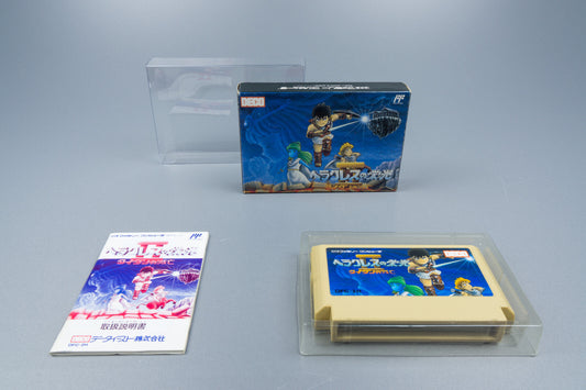 Famicom *Heracles no Eikou II: Titan no Metsubou* FC OVP Anleitung NTSC-J #2