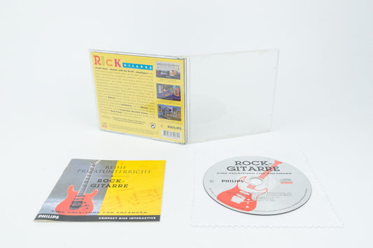 Philips CD-i *Rock Gitarre: Eine Anleitung für Anfänger* CDI OVP Anleitung