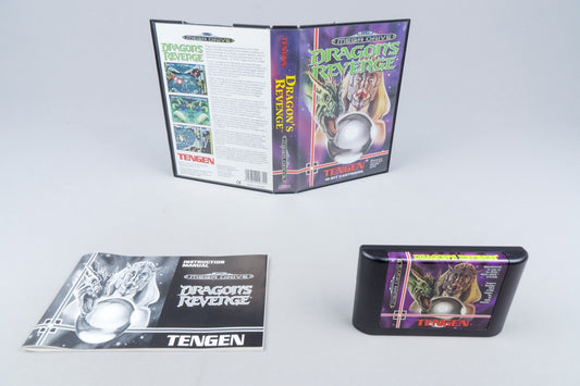 Sega Mega Drive *Dragon's Revenge* OVP Anleitung PAL #2