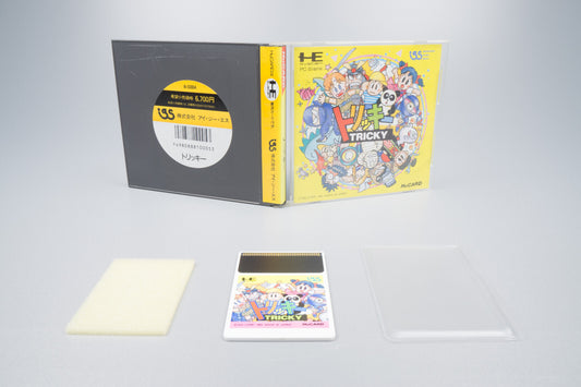 PC Engine *Tricky* OVP Anleitung HuCard NTSC-J