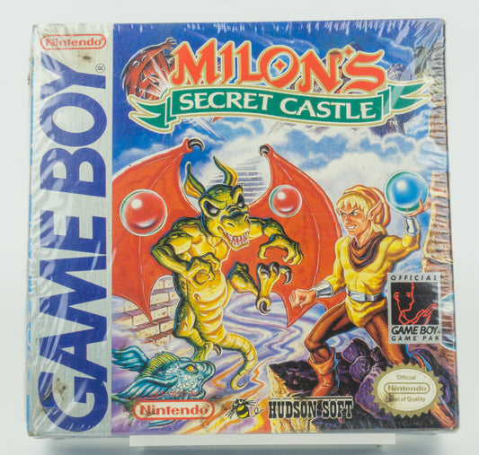 Nintendo Game Boy *Milon's Secret Castle* Neu / New / Sealed / H-Seam M8-USA