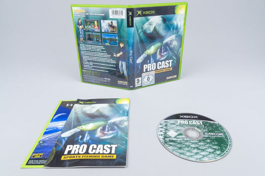 Xbox  Classic *Pro Cast Sports Fishing Game* OVP mit Anleitung #1