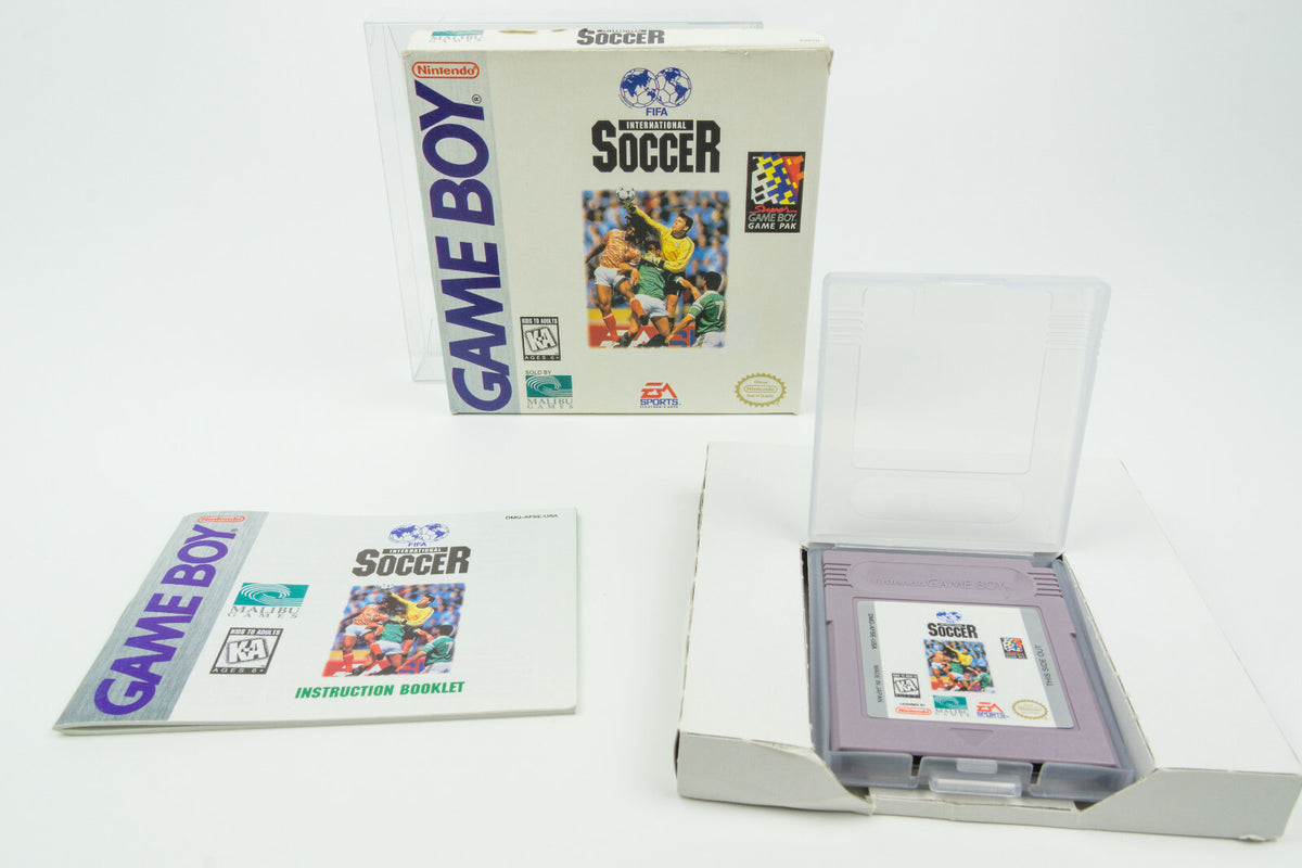 Nintendo Game Boy *Fifa International Soccer* OVP CiB Anleitung AFSE-USA