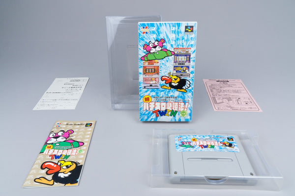 Super Famicom *Jissen! Pachi-Slot Hisshouhou! Twin* SFC OVP Anleit Reg NTSC-J #2