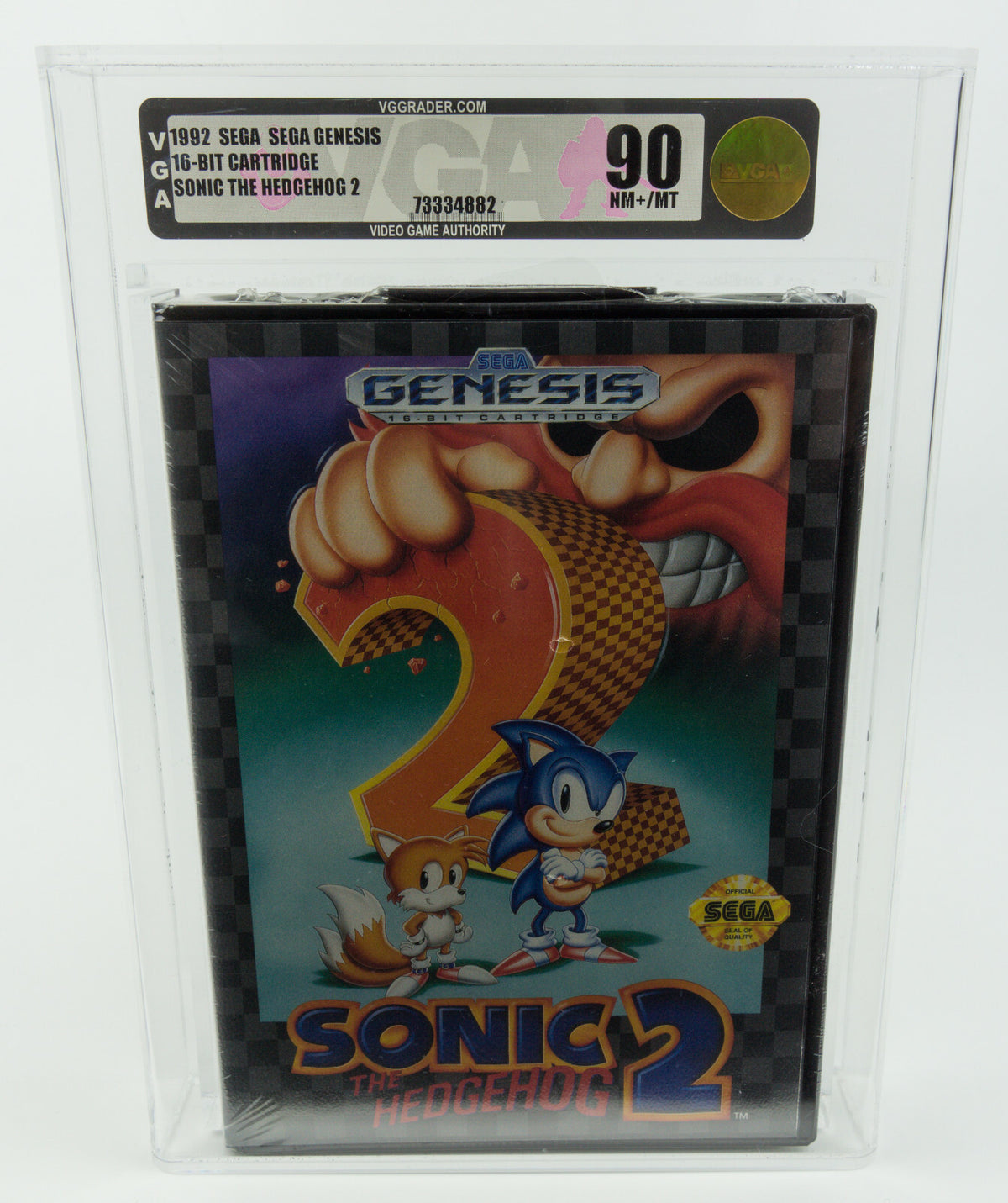 Sega Genesis *Sonic the Hedgehog 2* Mega Drive New / Sealed VGA 90 NM+/MT