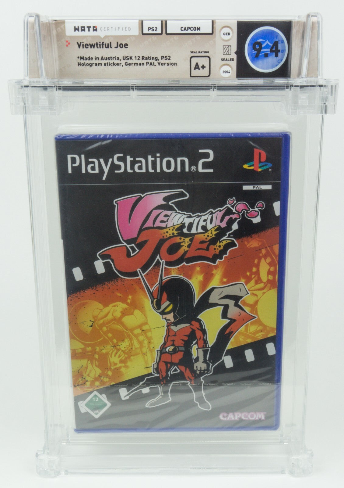 Playstation 2 *Viewtiful Joe* PS2 Sealed WATA 9.4 A+ no VGA