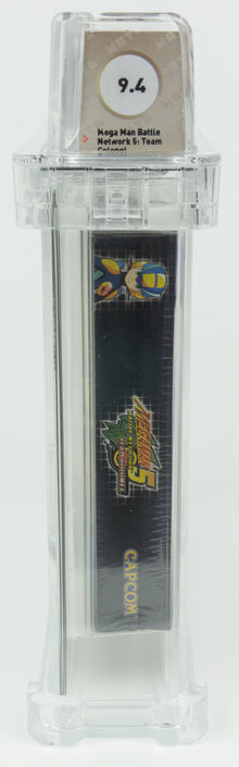 Game Boy Advance *Mega Man Battle Network 5 Team Colonel* GBA Sealed WATA 9.4 A+