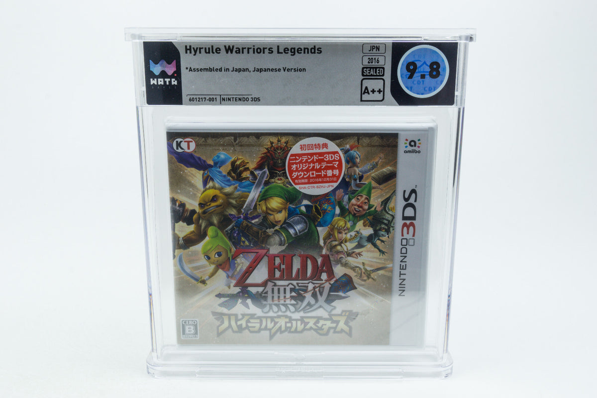 Nintendo 3DS *Hyrule Warriors Legends* Sealed WATA 9.8 A++ Japanese Version
