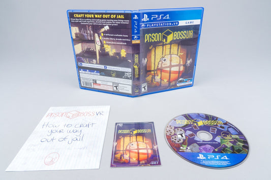 Playstation 4 *Prison Boss VR (PSVR)* PS4 OVP Limited Run #257
