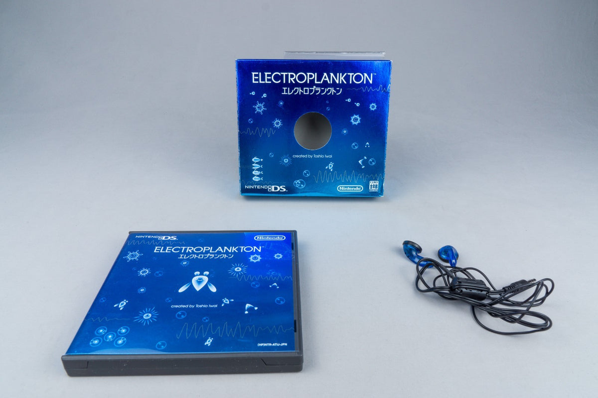 Electroplankton (w/ Headphones) Nintendo DS OVP Japan