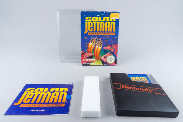 Nintendo NES *Solar Jetman* OVP CIB PAL B LJ-NOE +