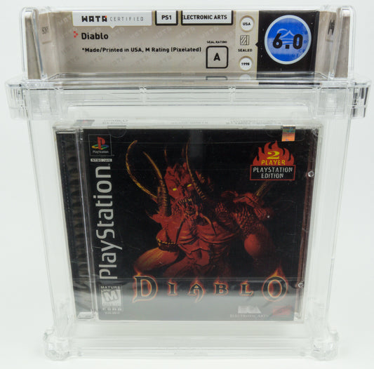 Playstation 1 *Diablo* PS1 New / Sealed / WATA 6.0 A no VGA