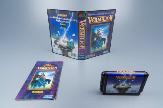 Sega Mega Drive *Vermilion* OVP mit Anleitung NTSC-J #2