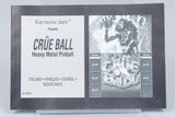 Sega Mega Drive *Crüeball* OVP mit Anleitung PAL
