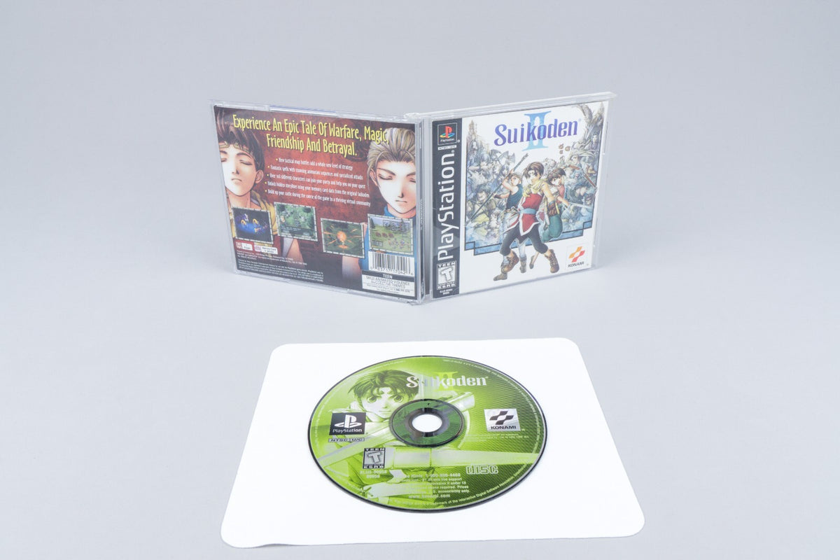 Playstation 1 *Suikoden II* PS1 OVP mit Anleitung und Reg Card NTSC-U/C #1