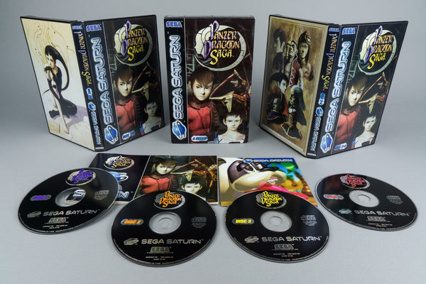 Panzer Dragoon Saga Sega Saturn OVP mit Anleitung Acrylcase