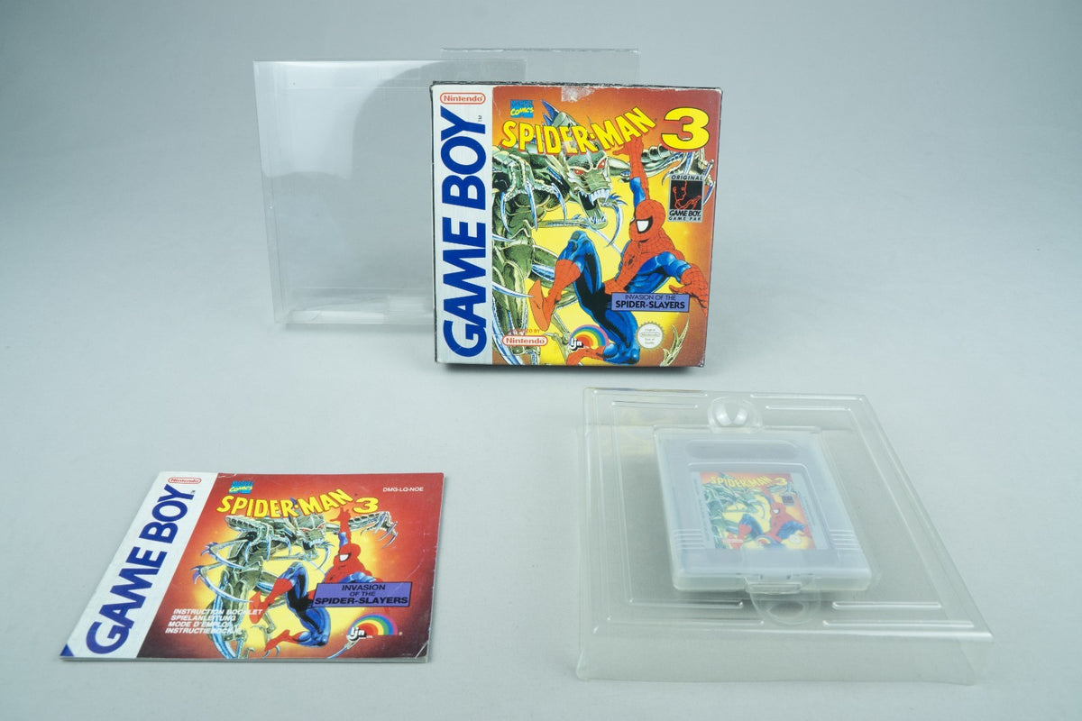 Nintendo Game Boy *Spider-Man 3: Invasion of the Spider-Slayers* CIB OVP LQ-UKV