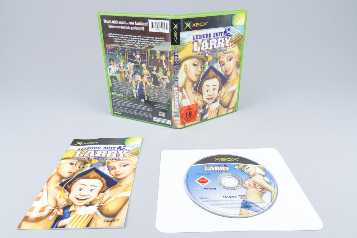 Xbox  Classic *Leisure Suit Larry: Magna Cum Laude* OVP mit Anleitung USK 18