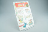 SNK Video Game Stick-Ons Stickers Ikari Warriors Double Dragon 1988 New #2 +