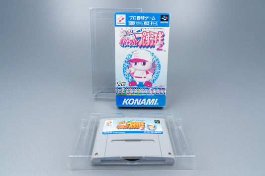 Super Famicom *Jikkyou Powerful Pro Yakyuu 2* SFC OVP ohne Anleitung NTSC-J