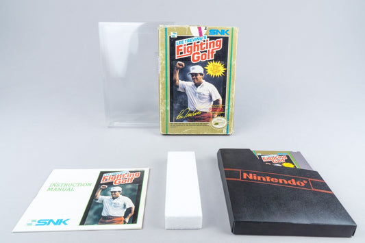Nintendo NES *Lee Travino's Fighting Golf* OVP CIB PAL B FI-FRG +