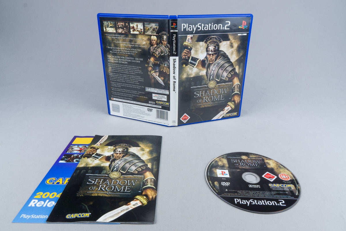 Shadow of Rome Playstation 2 PS2 CIB OVP Anleitung USK 18