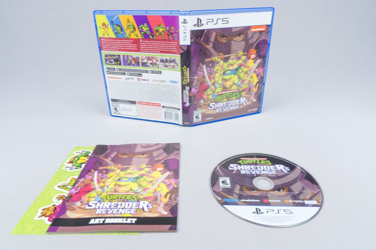 Playstation 5 *Teenage Mutant Ninja Turtles Shredder's Revenge* PS5 OVP LRG