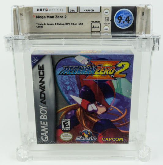 Game Boy Advance *Mega Man Zero 2* WATA 9.4 A++ no VGA